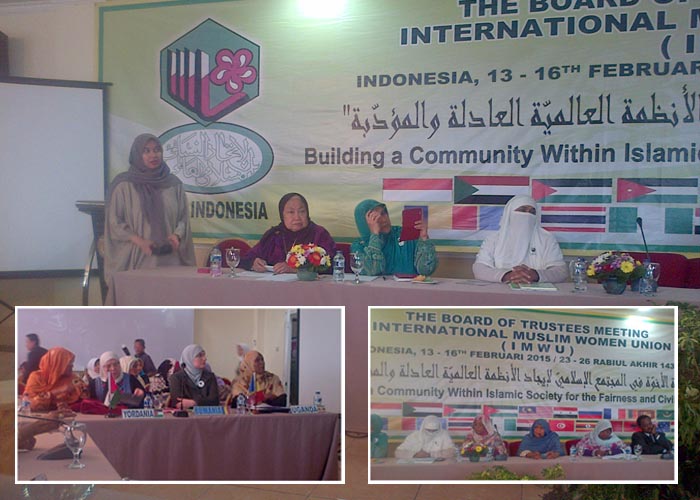 Rapat Kerja International Muslim Women Union 2015 di Bekasi Ditutup